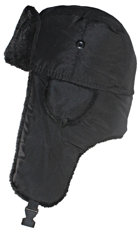 Los mejores sombreros de invierno para niños grandes de nailon ruso/aviador gorra de invierno, gorro, tobogán Foto 1 de 1