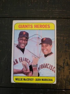 1969 Topps - High # Willie McCovey, Juan Marichal #572 Willie McCovey, Juan... - Bild 1 von 2