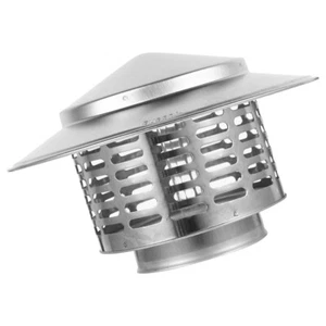 Rain Cover Rainproof Cap outside Chimney Stainless Lid - Bild 1 von 12