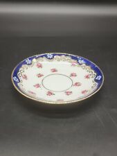 Vintage Aynsley Saucer Floral White Bone China Made In England Used Condition