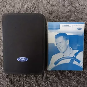 FORD MONDEO SALOON & ESTATE OWNERS MANUAL HANDBOOK & WALLET PACK SET 2007-2010 - Picture 1 of 5