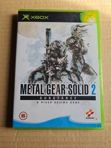 Metal Gear Solid 2 Substance (Microsoft Xbox) Original OG X-Box Juego *NUEVO SELLADO - Imagen 1 de 8