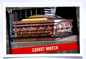 2009 WWE Topps Slam Attax Evolution TCG #176 CASKET Match Type Cards - Picture 1 of 2