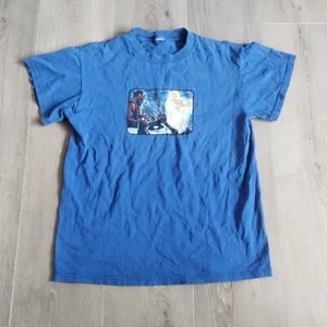 Vintage Sonic Youth Shirt NYC Ghosts And Flowers M blau doppelseitig Baumwolle Crew - Bild 1 von 13