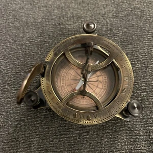 4" Sundial Compass - Sun Dial Navigation - Picture 1 of 4