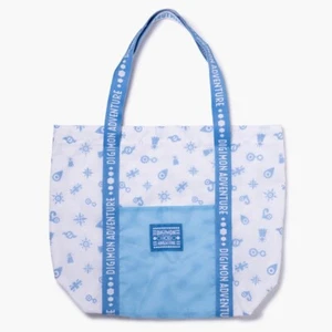 Digimon Adventure Digivice Mesh Tote Bag White Japan Limited - Picture 1 of 4