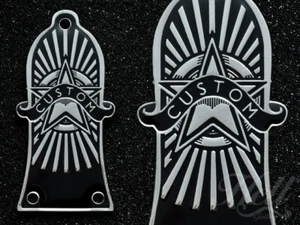 LONESTAR 3-Hole Truss Rod Cover. Fits most Epiphone Les Paul, SG and others. - Picture 1 of 4