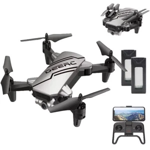 DEERC D20 Silver Mini Drone with 720P HD FPV Camera 2Batteries Headless Kid Gift - Picture 1 of 10