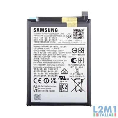 L2M1 Batteria HQ-50SD per Samsung Galaxy A14 4G SM-A145R/DS SM-A145R/DSN