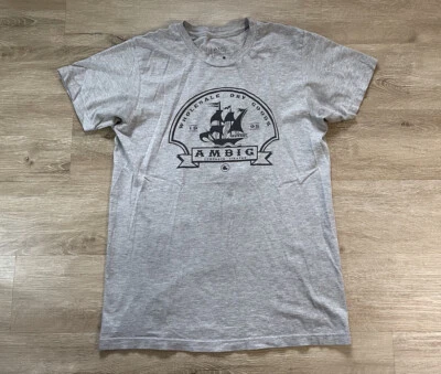 Men’s Ambiguous Photophobia Graphic Tee Sz M Gray Crew T-Shirt Skate - Image 1 of 4