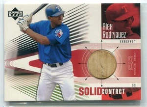2002 UD Upper Deck Solid Contact GU BAT RELIC RANGERS - Bild 1 von 1