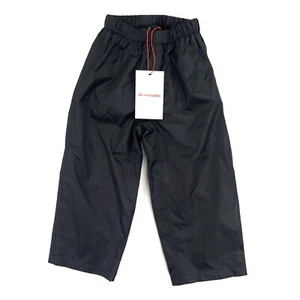 Macpac Kids Jetstream Rain Pants Lightweight Size 3 Black New - Picture 1 of 4