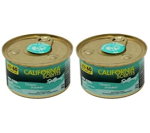 California Scents Spillproof Car Air Freshener, Desert Jasmine, 2 Packs - Picture 1 of 2
