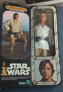 Action figure Kenner Star Wars vintage Luke Skywalker 12"" 1978 con scatola originale! - Foto 1 di 13