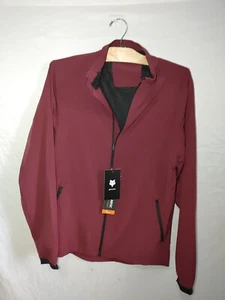 Fox Mens Warmup Alpha Jacket Maroon Small - Picture 1 of 3
