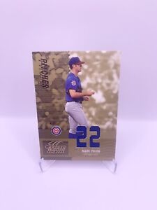 2005 Leaf Century Collection Gold Relic Mark Prior Jersey #161 7/22