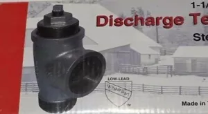 ProPlumber 1-1/2 Zoll Abfluss-T-Stück Verbinder aus verzinktem Stahl PPDT-150 - Bild 1 von 2