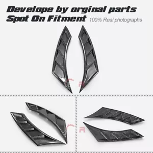 For Honda 10th Gen Civic 16-18 FC EPA Style Carbon Fiber Front Fender Air Vents - Bild 1 von 12