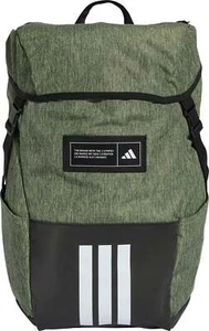 adidas 4ATHLTS Camper Backpack Green Gym Padded Zip Pocket Travel Training Bag - Picture 1 of 6