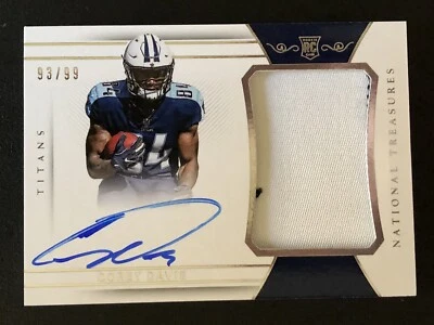 2017 Panini National Treasures Corey Davis Jersey Auto RC Serial #/99 🔥🔥🔥 - Image 1 of 4
