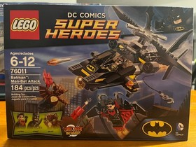 NEW &bull; LEGO DC Super Heroes 76011 Batman: Man-Bat Attack &bull; Factory Sealed