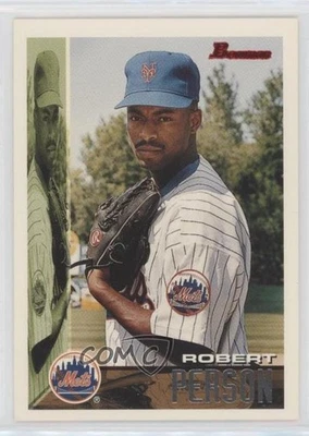 1995 Bowman Robert Person #24 Rookie RC - Image 1 of 2