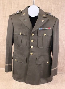 Túnica de Oficial del Ejército de los Estados Unidos Marrón Chocolate, 9ª Fuerza Aérea y Transporte Aéreo Cmd - Imagen 1 de 8