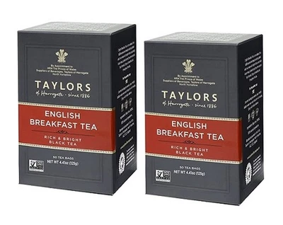 Taylors of Harrogate English Breakfast Tea Bags 2 Pack - Image 1 of 2