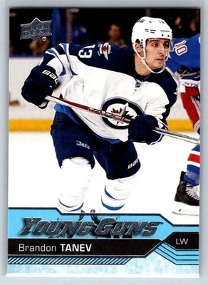 2016-17 Upper Deck Series 2 Young Guns #467 Brandon Tanev Rookie Winnipeg Jets - Image 1 of 2