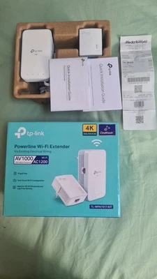 TP-LINK TL-WPA7517 1000/750Mbps Dual Band Kit Adattatore di Rete Powerline - Immagine 1 di 2