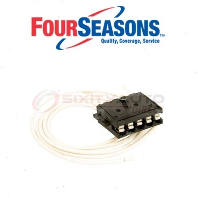 Four Seasons Cooling Fan Motor Relay Connector for 1987-1988 Chevrolet R30 - oe Foto 1 de 4