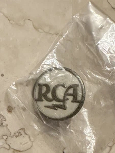 Vintage RCA Company Mitarbeiter Emaille Hut Anstecknadel - Bild 1 von 5