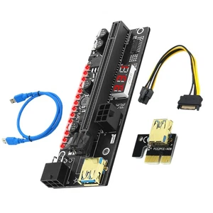 Bergbaulinien Zeigen PCI-E 1x Bis 16x Extender GPU-Riser-Adapterkarte - Bild 1 von 12