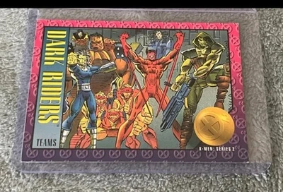 1993 Skybox Marvel X-Men Series 2 Dark Riders #88 Teams - Image 1 of 2