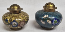 Cloisonne Salt and Pepper Shakers
