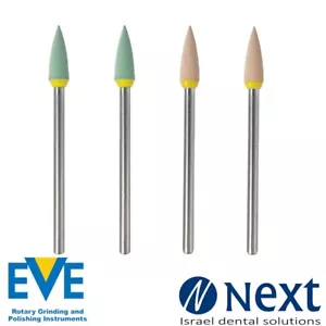 Lot x4 Dental Eve Diacera zirkonia alumina polishing diamond jewelry HP - Picture 1 of 3