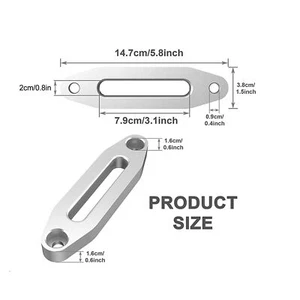 3000‑4000lbs Hawse Fairlead Synthetic Winch Rope Cable Lead Guide Weather - Picture 1 of 12