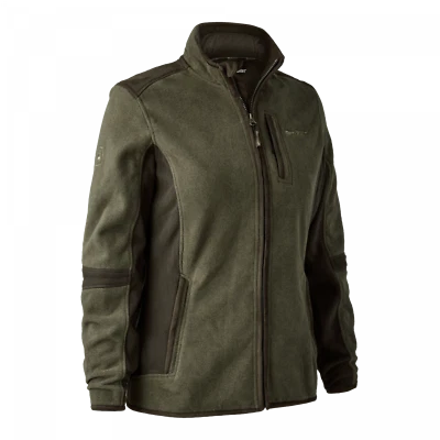 Deerhunter Lady Pam Bonded Fleece Jacket Graphite Green Damen Fleecejacke Jagd - Bild 1 von 3