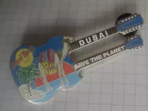 HARD ROCK CAFE / DUBAI 2003 SAVED THE PANET DN GUITAR ...... HRC Pin (701) - Picture 1 of 1