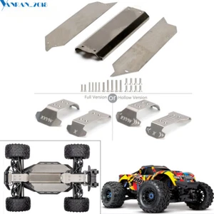 Protector de placa deslizante de chasis de acero inoxidable para RC Traxxas MAXX 4S 89076-4 - Imagen 1 de 14