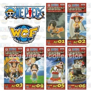 ONE PIECE WCF World Collectable Figure HISTORY OF ACE FULL SET - Picture 1 of 5