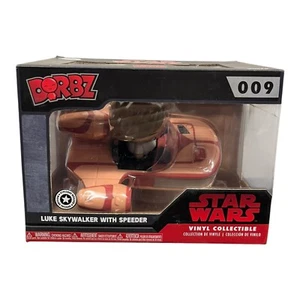 Funko Dorbz Star Wars Luke Skywalker With Speeder #009 Special Edition - Picture 1 of 6