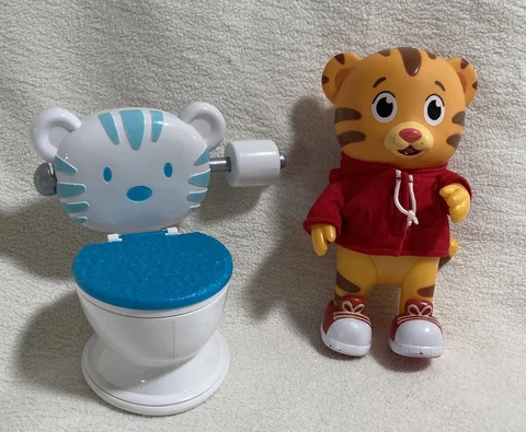 Daniel Tigers Neighborhood Potty Time Electronic Singing Toilet Training Figure Cover