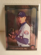 1999 Bowman International Baseball Card | Tony Armas Jr. | Montreal Expos | #192