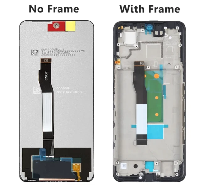 For Xiaomi Redmi Note 12T Pro LCD Display Digitizer Touch Screen Assembly Frame - Image 1 of 1