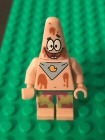 Lego SpongeBob Minifig - Patrick - Bib, Ice Cream Splotches 3816