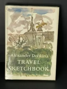 Travel Sketchbook by Alexander Dobkin's (signed) |First Edition| Hardcover | PGB - Picture 1 of 12