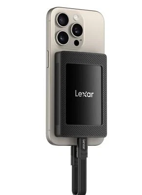 Lexar SL500M 4TB Portable SSD With Magnetic-Set Gen 2x2 2000MB/s - Image 1 of 4