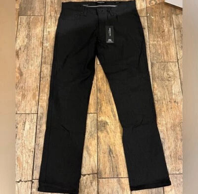 Kenneth Cole Tech 5 bolsillos 34 x 32 Slim Fit 2 vías pantalones elásticos NUEVO con etiquetas Foto 1 de 4