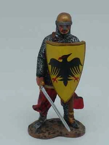 Petit soldat en métal chevalier médiéval A 1/32EME ENVIRON - Bild 1 von 3